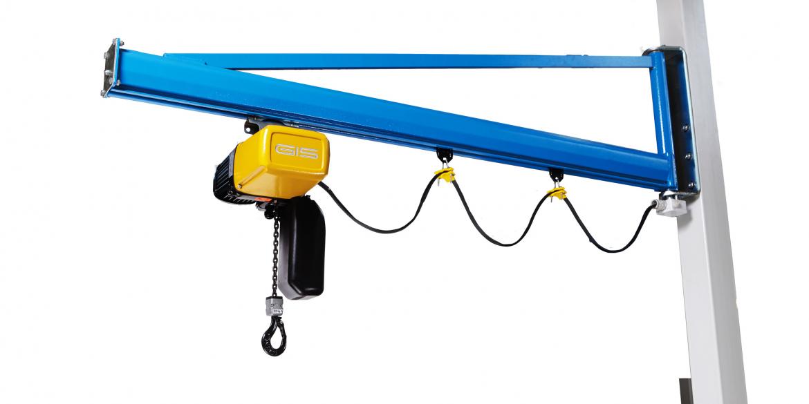 Teleflex, GIS, GIS zwenkkraan, Teleflex zwenkkraan, zwenkkraan, zwenkkraan 500 kg, zwenkkraan 500 kg GIS, zwenkkraan 500 kg Teleflex