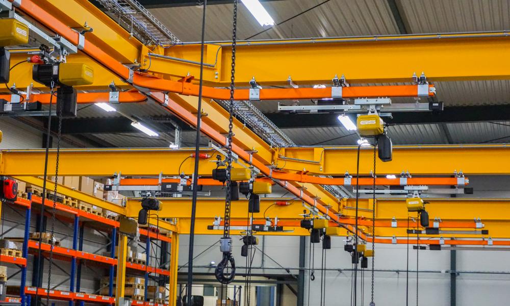 Kettingtakels, GIS, Teleflex, elektrische kettingtakels, elektrische kettingtakels GIS, elektrische kettingtakels Teleflex, project Teleflex, hijsmiddelenindustrie