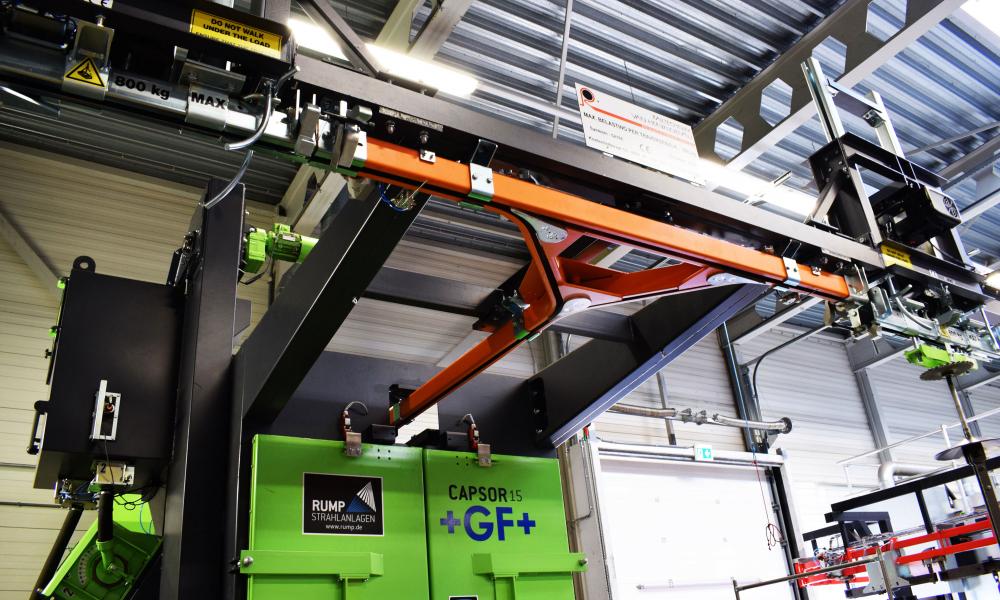 Teleflex, GIS, Railtechniek, GP1000, Teleflex GP1000, GIS GP1000, elektrische kettingtakel, kettingtakel, Teleflex kettingtakel, GIS kettingtakel, Teleflex elektrische kettingtakel, GIS elektrische kettingtakel, hijsmiddelen, hijsoplossing, dropsectie