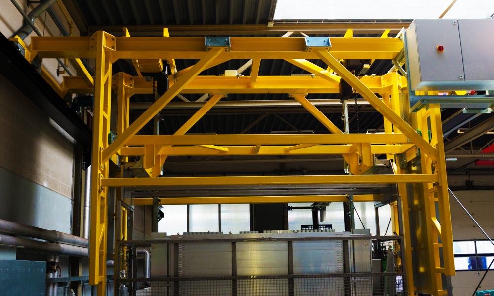 Teleflex, GIS, Railtechniek, GIS GPFU, Teleflex GPFU, Frequentiegeregelde takel, Frequentiegeregelde takel GIS, Frequentiegeregelde takel Teleflex, elektrische kettingtakel, elektrische kettingtakel GIS, elektrische kettingtakel Teleflex, kettingtakel, kettingtakel Teleflex, kettingtakel GIS, Jazo